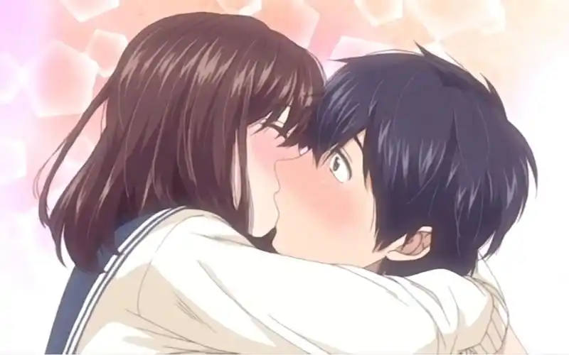 【偷腥现场】美少女强吻男主,男主不知所措,还当着女主的面