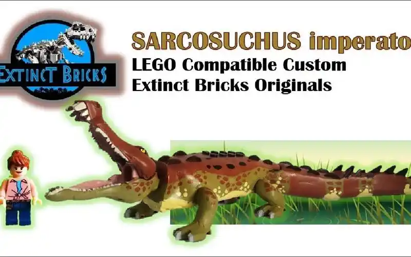 乐高 帝鳄 乐高鳄鱼模型定制