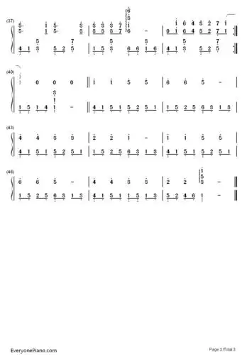 求爸爸去哪儿钢琴简谱