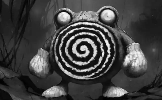 丧尸画风,嘎啦嘎啦像画师,毒刺水母也没有了美感|口袋妖怪|神奇宝贝