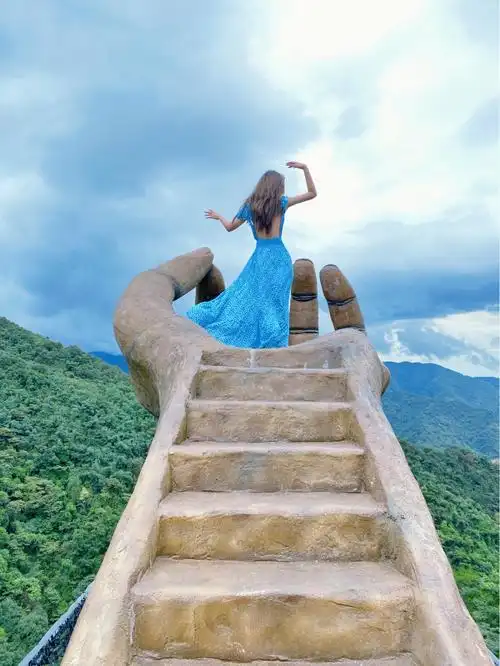 90广州清远周边游#73打卡佛手阶梯景点94