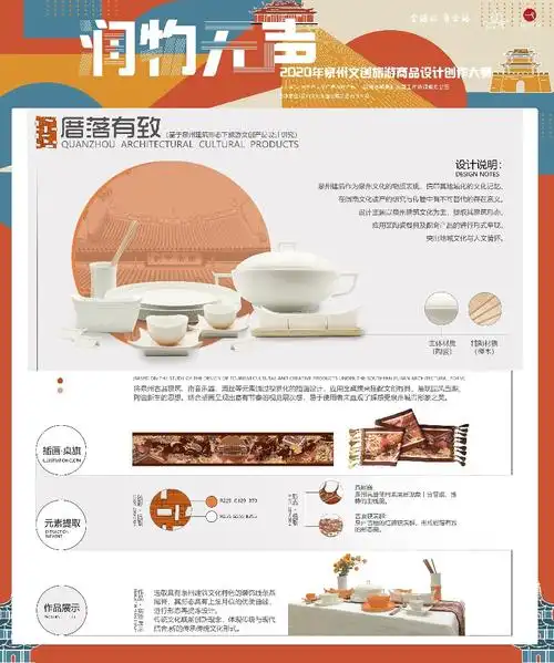 润物无声泉州旅游商品文创设计大赛30件半决赛入围作品有你中意的吗