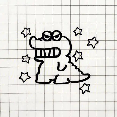 小恐龙简笔画