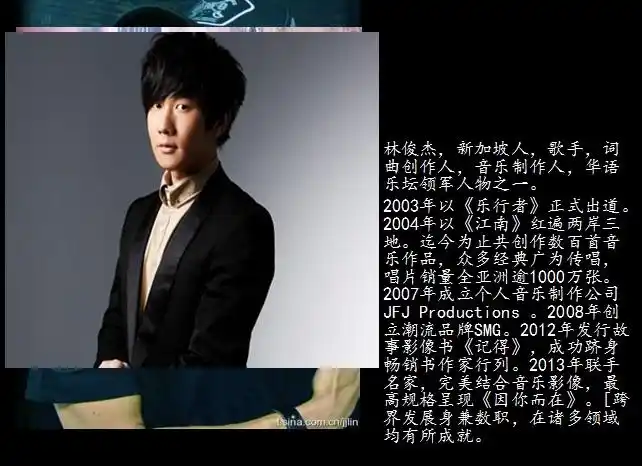 介绍林俊杰的ppt下载