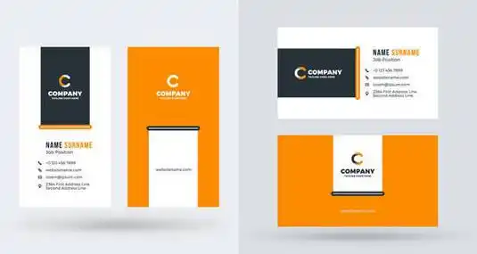 纵向和横向方向.水平和垂直布局.矢量图照片