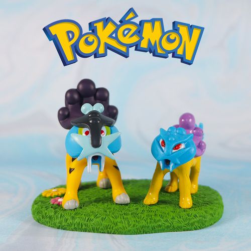 国产大号雷公摆件模型神奇宝贝宠物小精灵宝可梦周边手办口袋妖怪