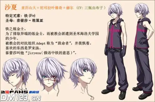 サンドル·ニコラエビッチ·ヘル)    【cv: 三瓶由布子 】   性别:男