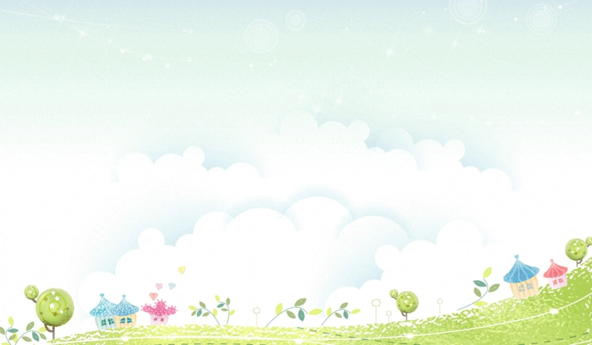 a4横版 电子小报手抄报模板