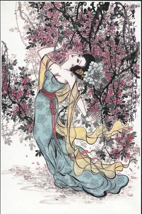 田婕仕女绘画作品欣赏