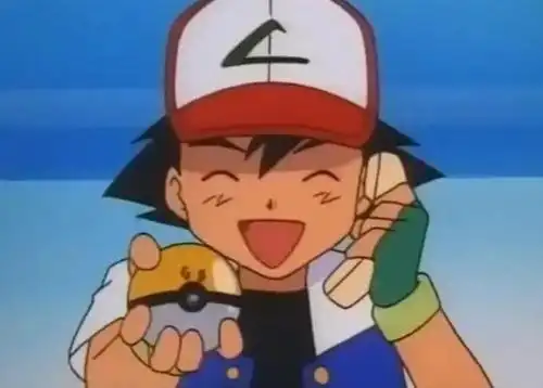 在《精灵宝可梦无印》的第84集,来到橘子群岛的小智从内木博士那里