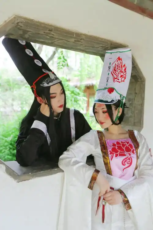 tya事务所画江湖之不良人黑白无常cosplay