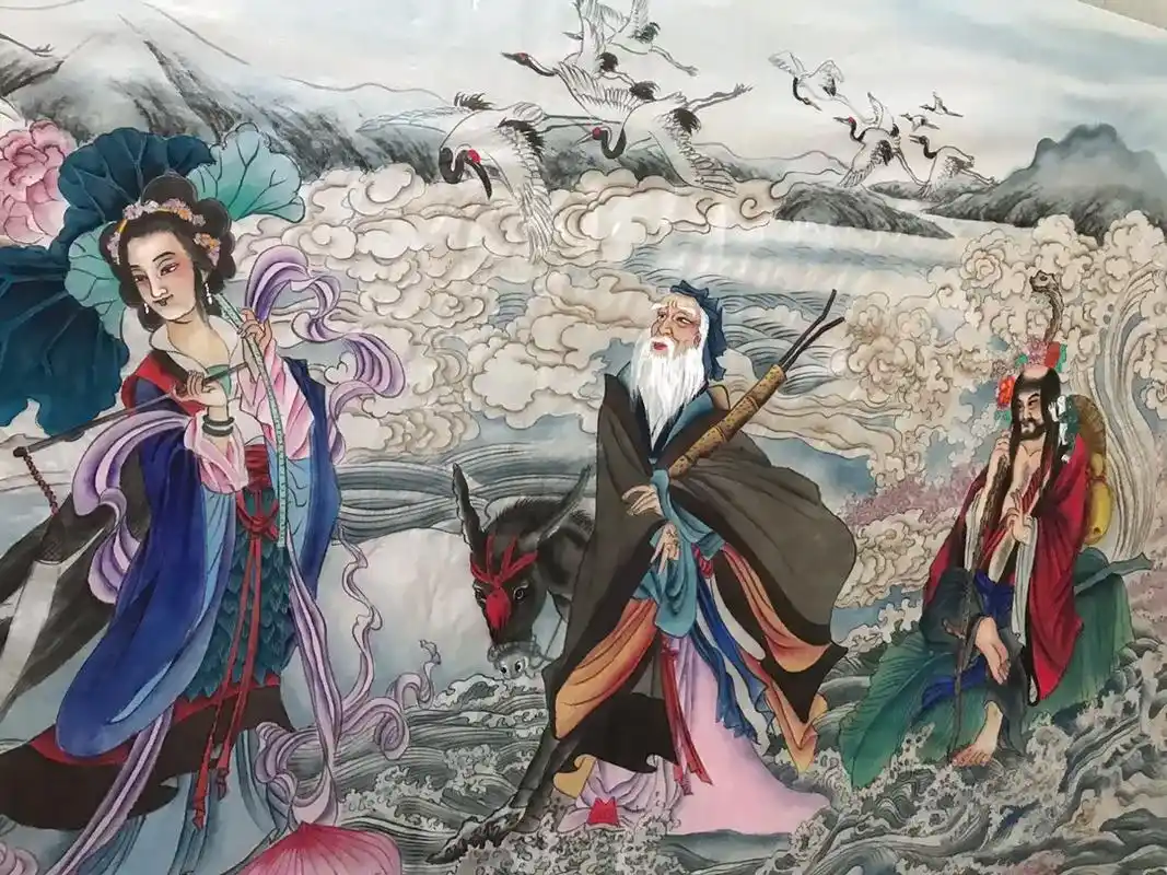 八仙过海图,八仙祝寿图,八仙图 - 抖音