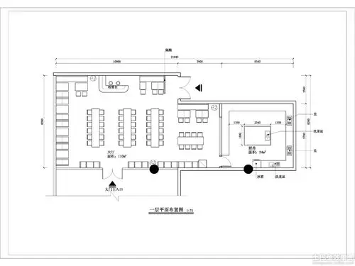 快餐店设计平面图欣赏设计图片赏析