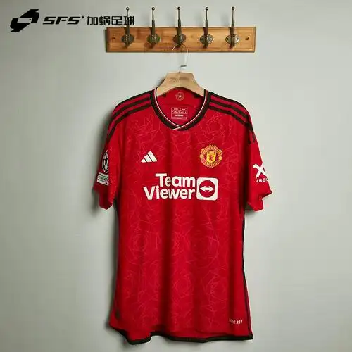 sfs阿迪达斯2324曼联主场球员版球衣短袖b费利马足球服in3520