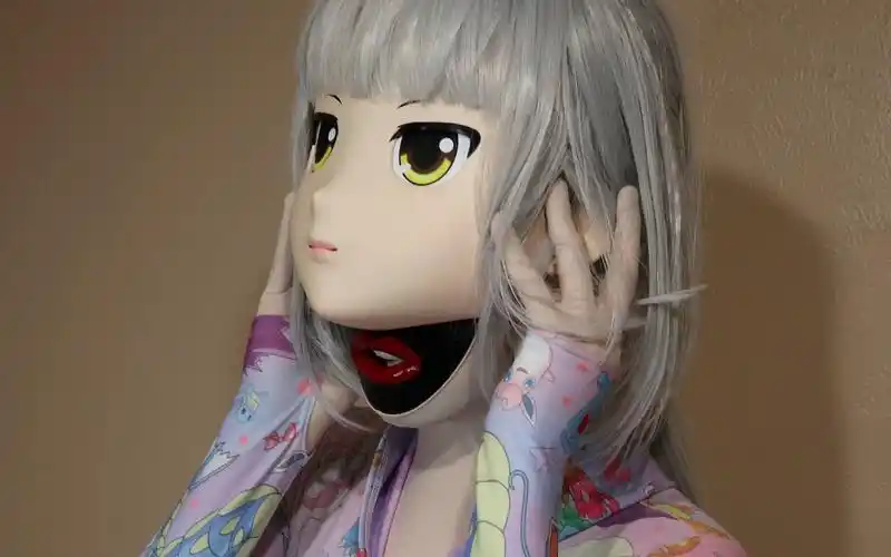 【kigurumi】面具头壳近距离接触,kigurumi面具小合集(新kig视频578)