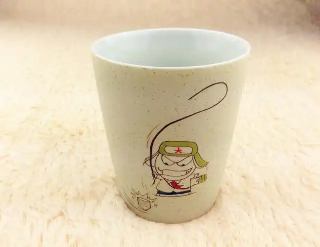 地摊热卖 八零回忆 景德镇原创意陶艺水杯 学生陶瓷 厂家直销