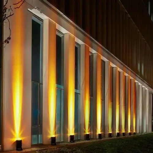 一束光壁灯酒店楼体轮廓外墙照明灯聚光射灯户外窄光防水洗墙灯户外