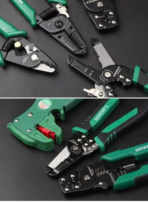 威力狮剥线钳多功能电工专用工具剪线钳子电缆拔线剪刀剥扒皮压线