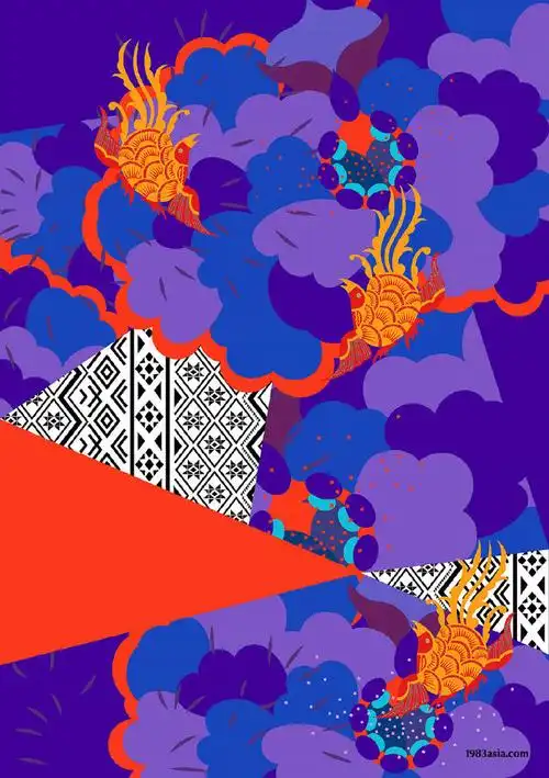 深圳的设计工作室@1983asia苏素擅长于各种传统的非物质文化遗产,中式