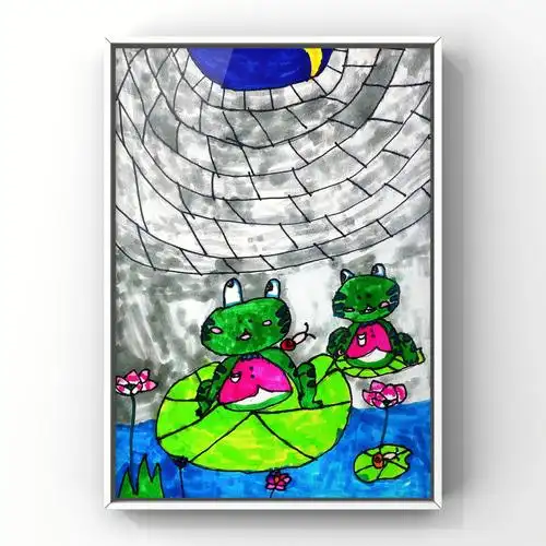 寓言故事井底之蛙