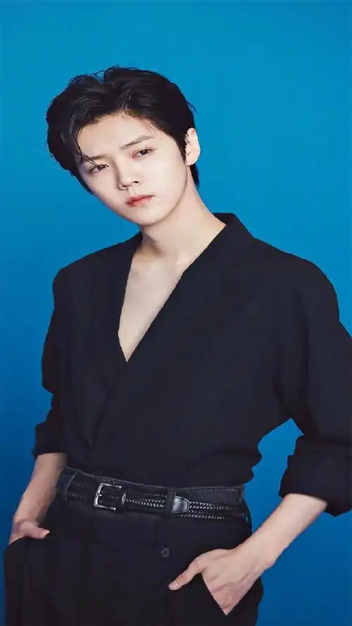 鹿晗时尚帅气高清手机壁纸_明星_手机壁纸下载_美桌网