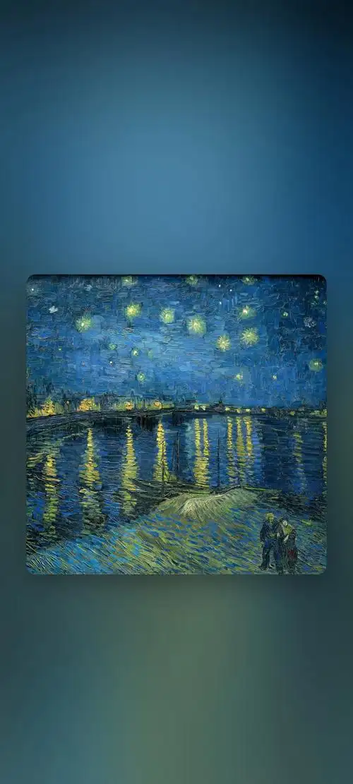 梵高罗纳河上的星夜壁纸锁屏