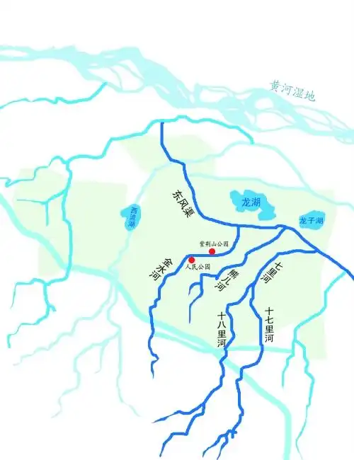 本版图片均来自《郑州市生态水系规划》制图/王伟宾南京的秦淮河北京