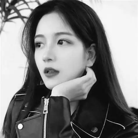 女生头像超拽霸气冷酷黑白女人学会相信自己