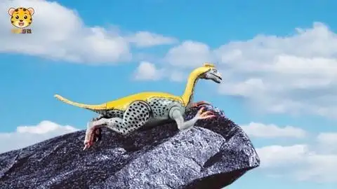 恐龙宝贝镰刀龙寻亲记 第2集 小镰刀龙被摔下悬崖