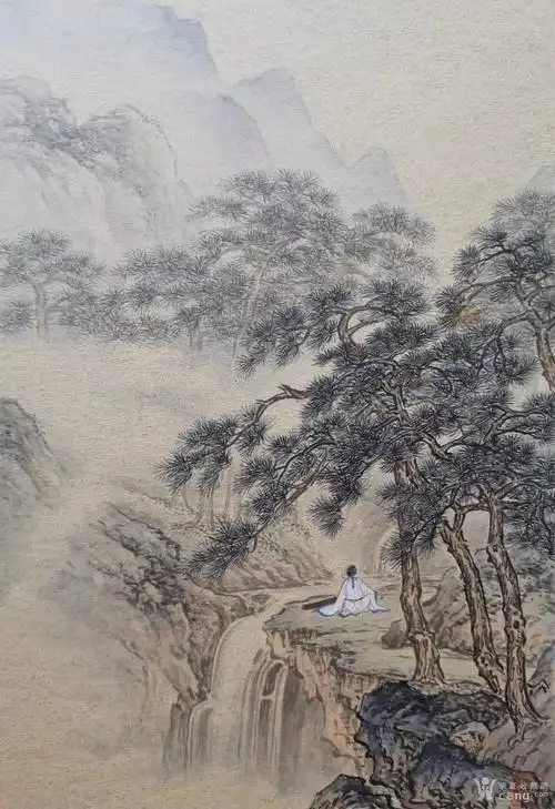 张之鹰,山水精品真迹,12张一套,每张 25 x 17 厘米