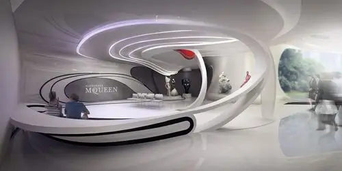 时装陈列室展厅设计案例 - 易试互动