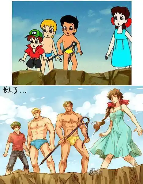 旧瓶换新酒还是重温感动童年经典动画新旧对比你都会选择谁