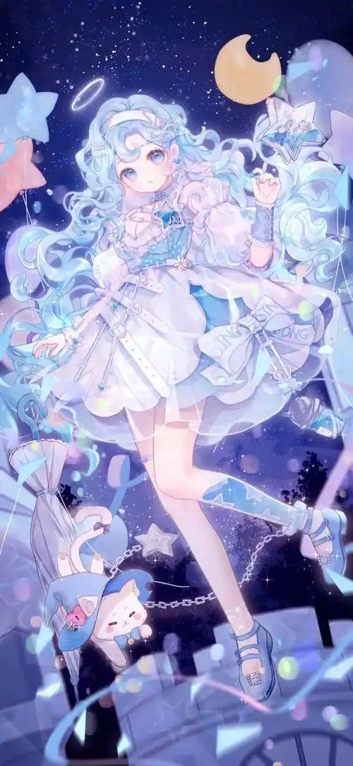 二次元,无端天与娉婷,夜月一帘幽梦,春风十里柔情_少女_qaq_一帘幽梦