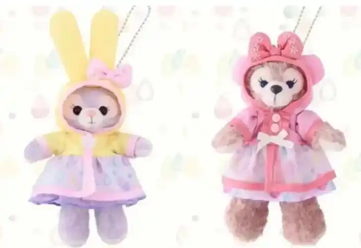 迪士尼星黛露雨衣和玫玫站姿挂打包出