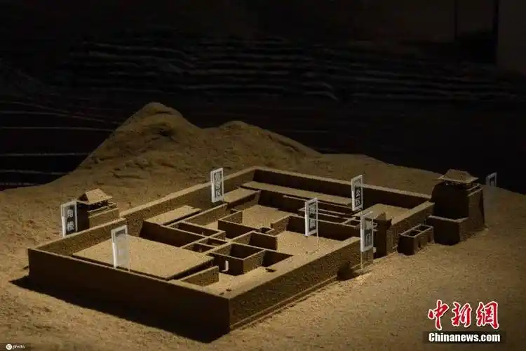 文明的坐标|"丝路驿站"悬泉置_遗址_cnsphoto_敦煌