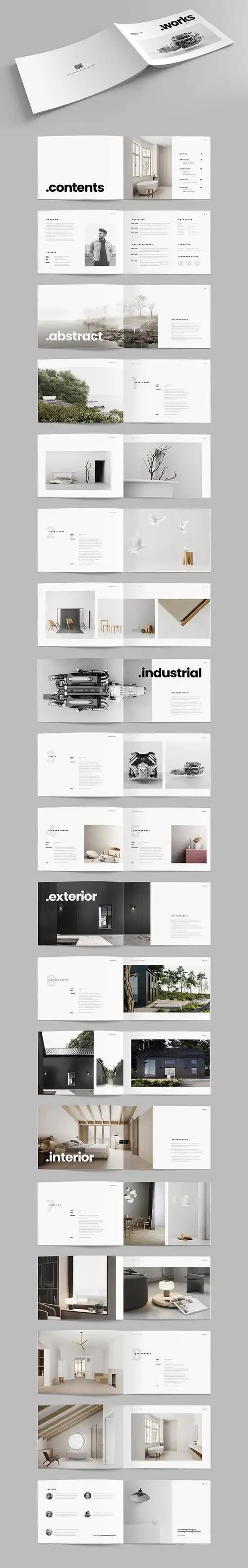 平面设计优秀的画册版式设计布局_版式_画册_设计
