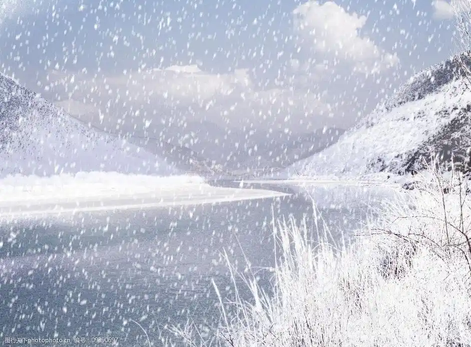 飘雪效果索材图片