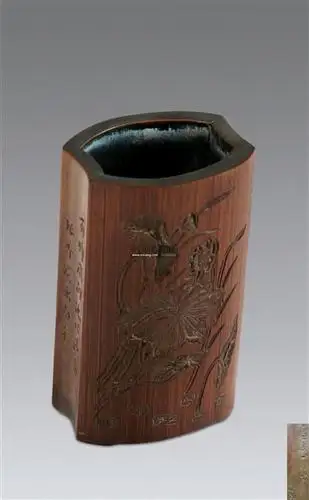方竹笔筒 - - 陶瓷古玩 - 2012艺术品迎春拍卖会 -收藏网