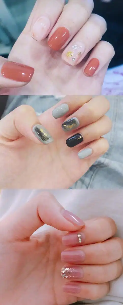 ins风超流行的指甲,想换美甲的女生们可以看看