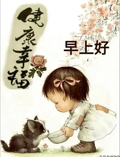 6张有创意的宝宝早上好早安图片带字推荐,好看的早安问候语图片带字