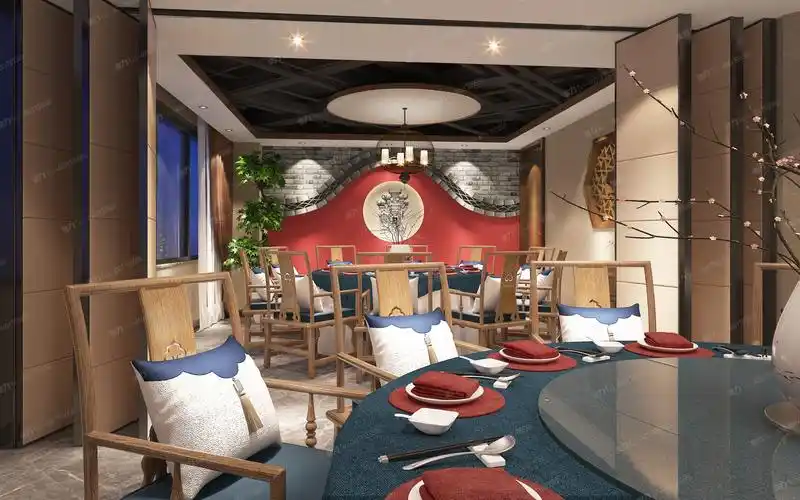 【非力】厨禾园中餐厅|空间|室内设计|非力一商业空间 - 原创作品