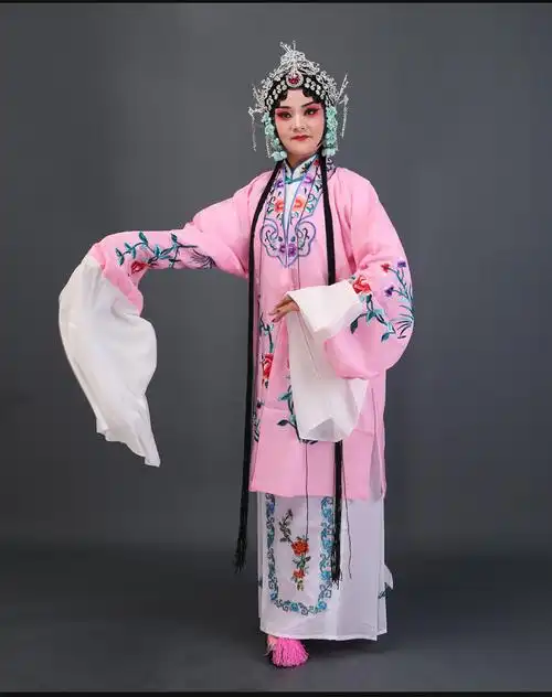 戏服京剧服装越剧评剧秦腔黄梅戏豫剧服装戏曲服饰青衣