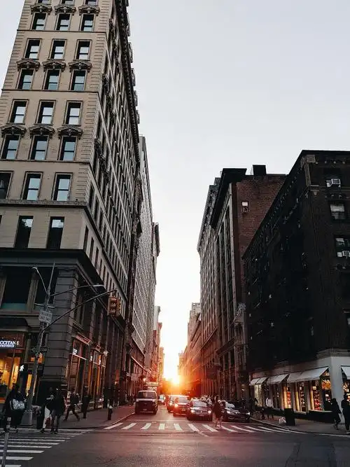 像素谷歌日落旅游街景高清