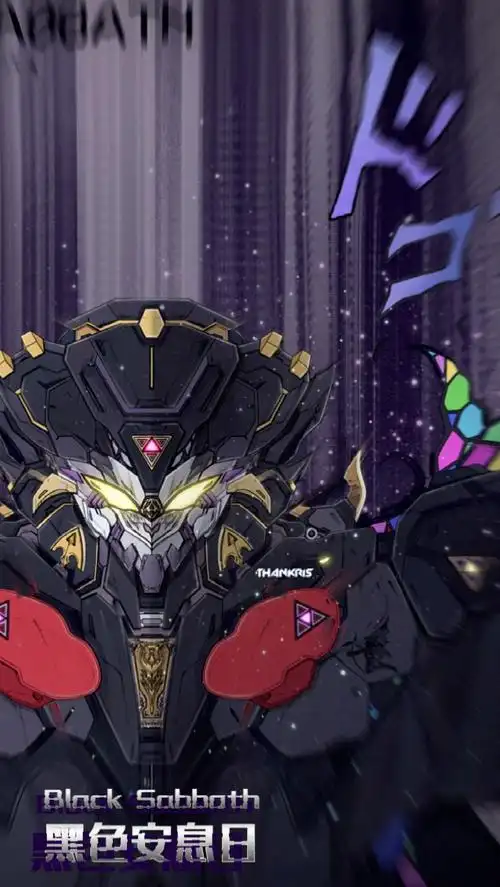 jojo 黑色安息日机甲二创