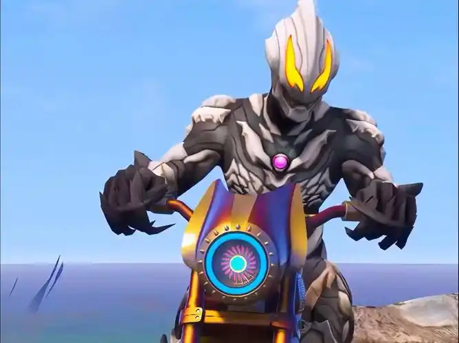 奥特曼们的摩托车太酷了