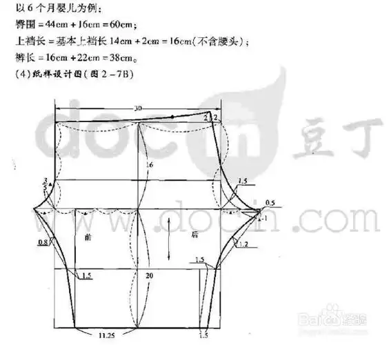 简单手作-宝宝裤子