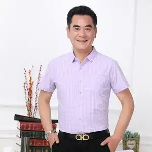 爸爸婚礼装喜公公礼服婚宴装高贵夏季衬衣儿子女儿结婚岳父亲衣服