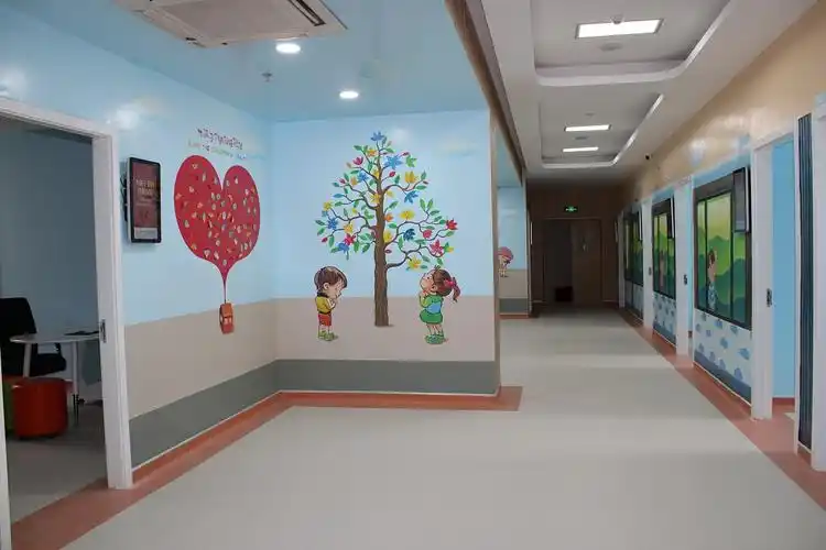 南京天佑儿童医院墙体彩绘