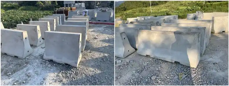 墩2米*80水泥墩道路施工防撞墩混泥土隔离墩交通路障水泥墩水马护栏