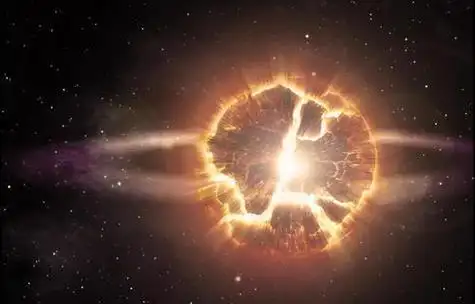 恒星爆发的结果是什么超新星命名原则